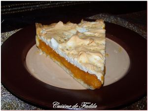 Tarte à la courge sucrée