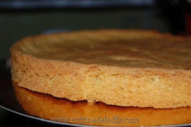 Entremets citron fraise sur sablé breton Entremets citron fraise sur sablé breton