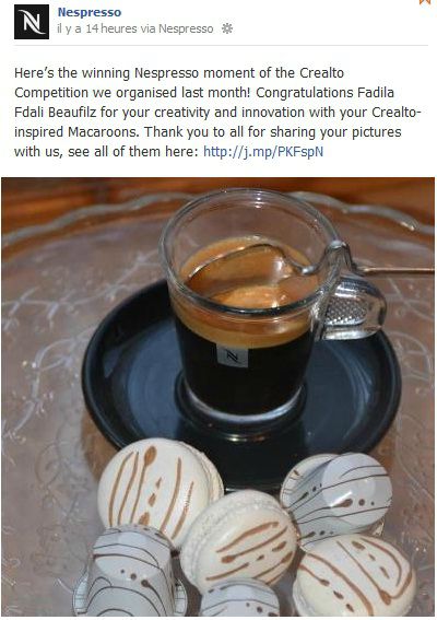 Macarons Crealto Nespresso : Nespresso Coffee Moments