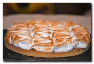 Tarte au citron meringuée