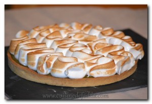 Tarte au citron meringuée