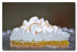 Tarte au citron meringuée