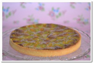tarte pistache abricot