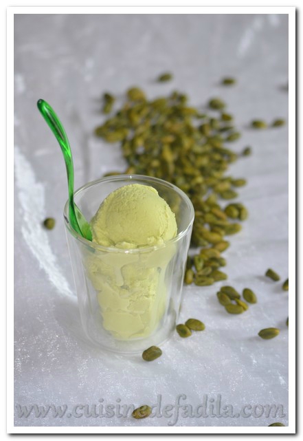 Glace à la pistache