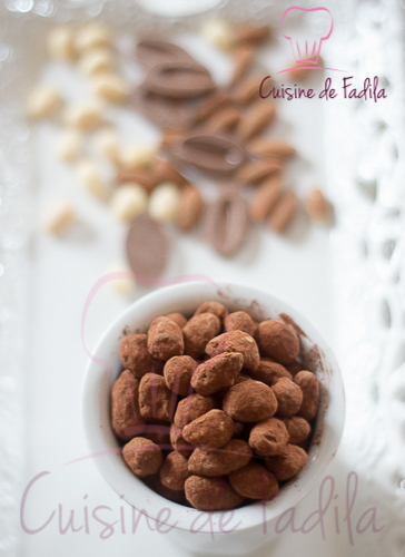 Amandes au chocolat