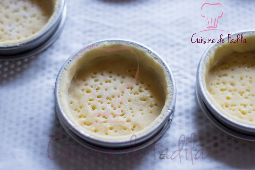Tartelette mont blanc