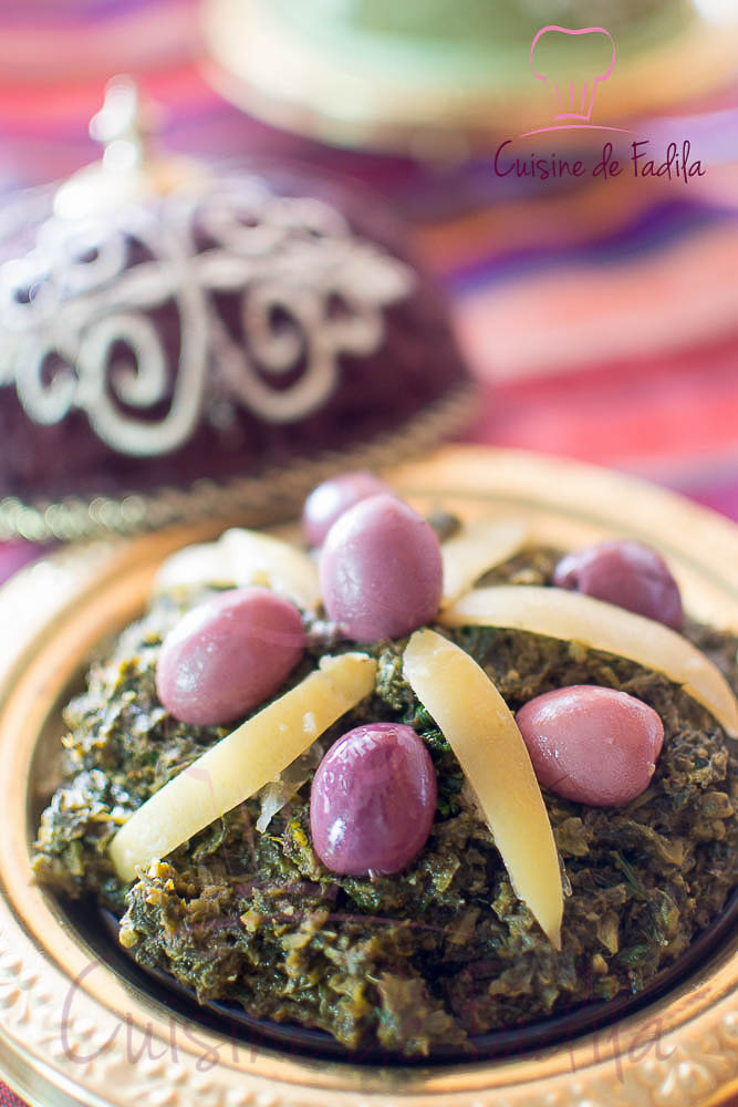 Épinards à la Marocaine Épinards à la Marocaine
