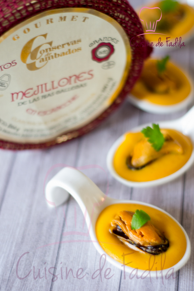Moules marinées au sabayon Moules marinées au sabayon