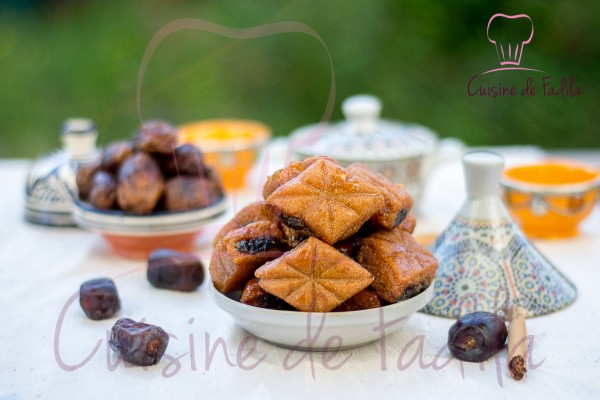 Makrout aux dattes et au miel
