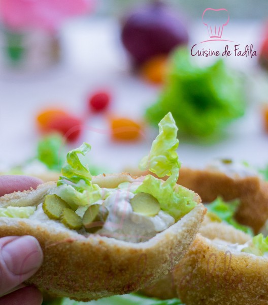 sandwich pochette au poulet