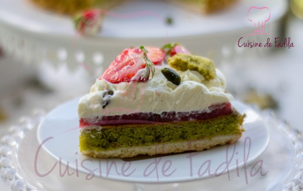 Fantastik pistache yuzu et fraise