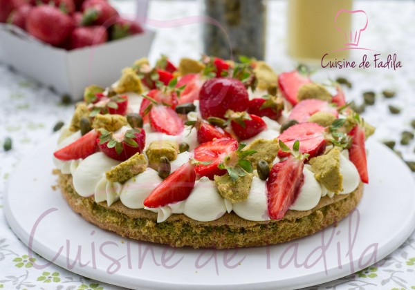 Fantastik pistache yuzu et fraise