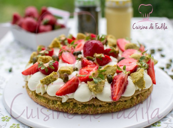 Fantastik pistache yuzu et fraise