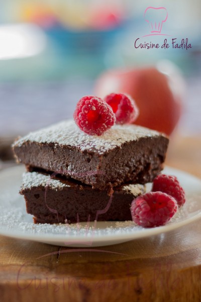 fondant au chocolat sans beurre