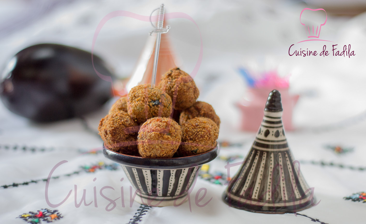 Croquettes d'aubergines