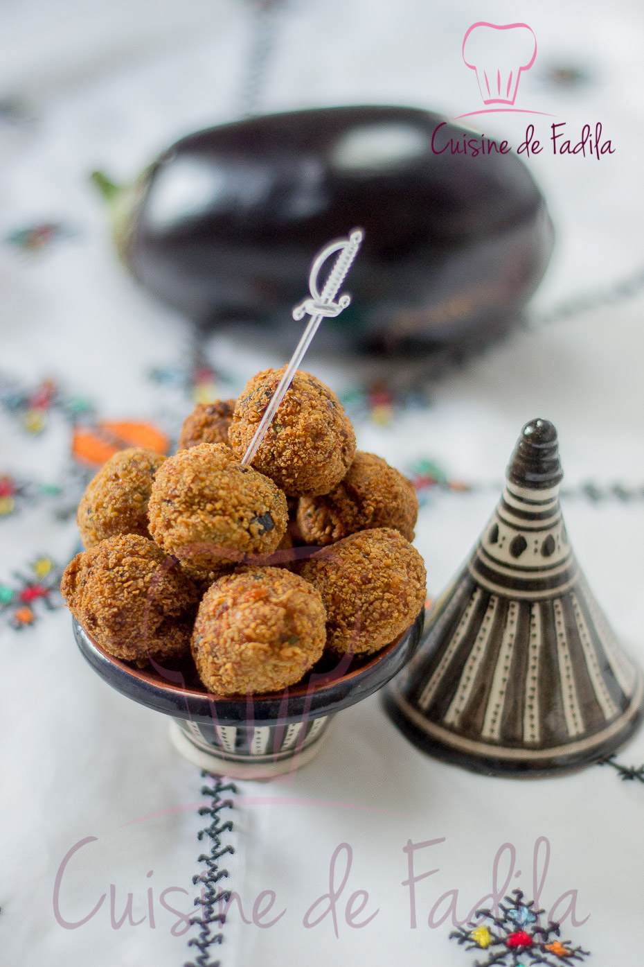 Croquettes d'aubergines