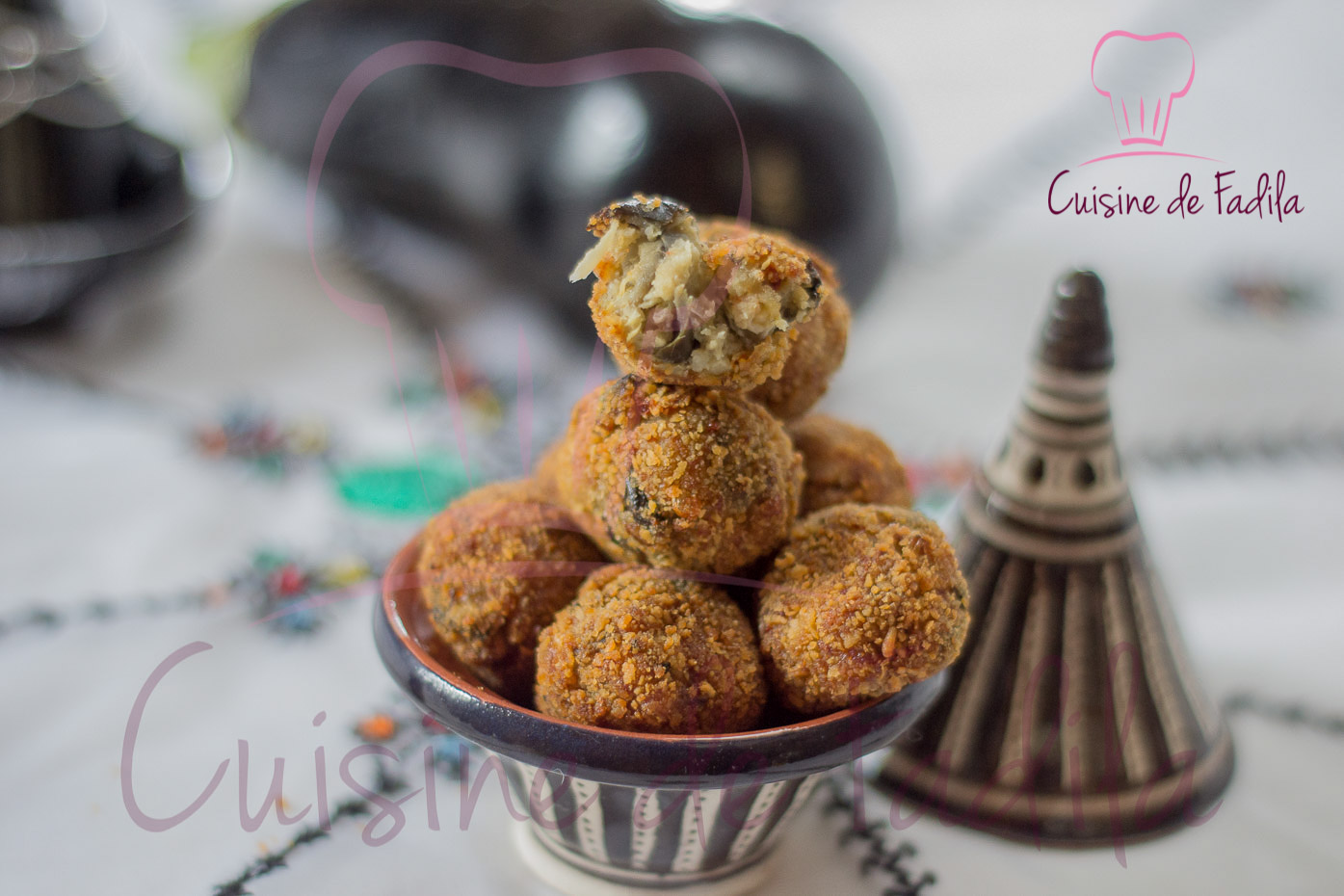 Croquettes d'aubergines
