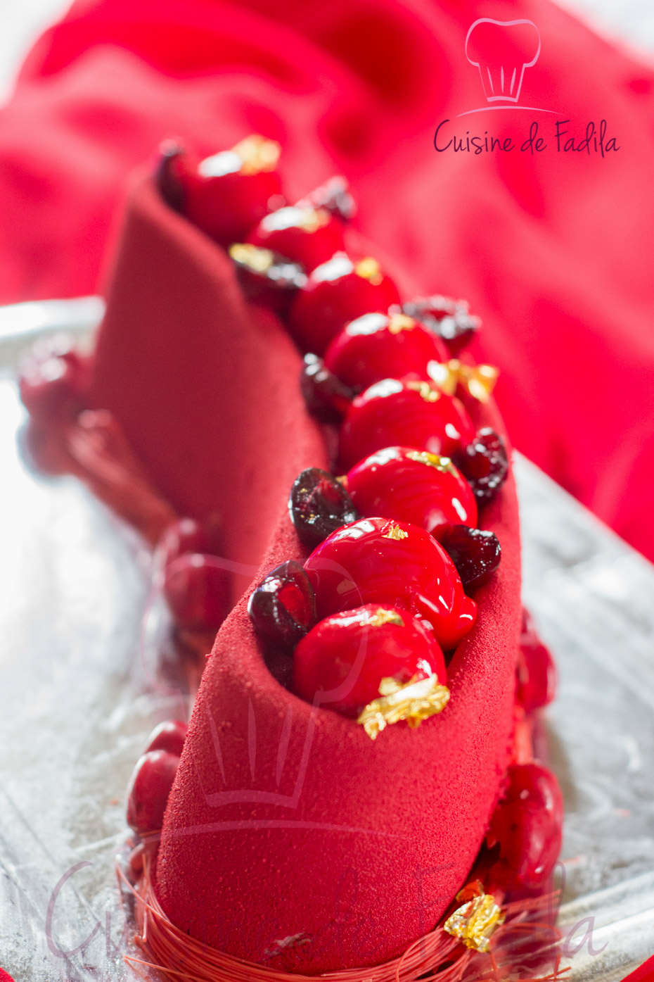 entremets red velvet
