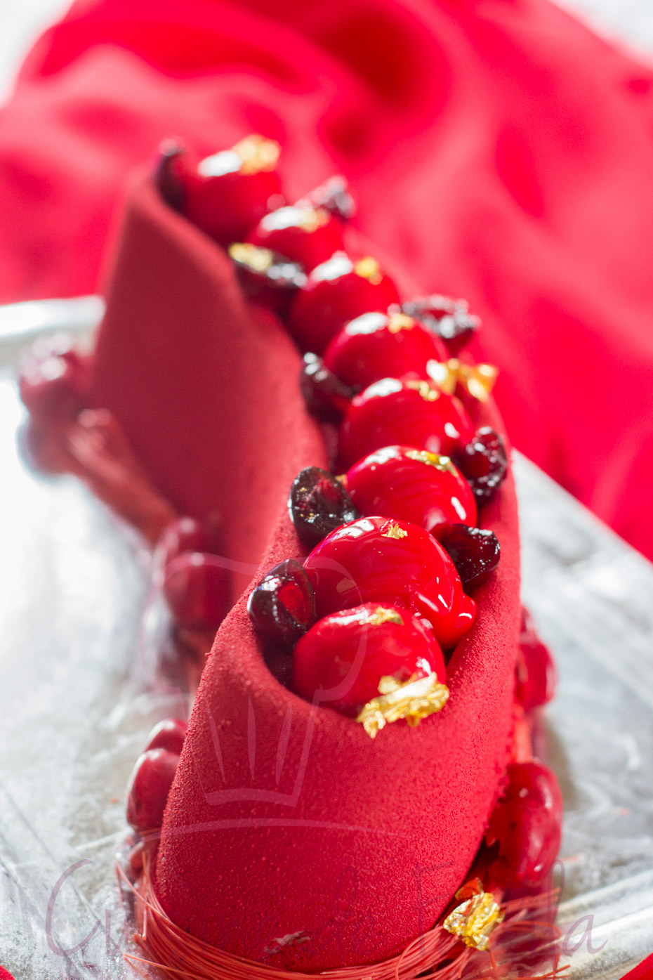 entremets red velvet