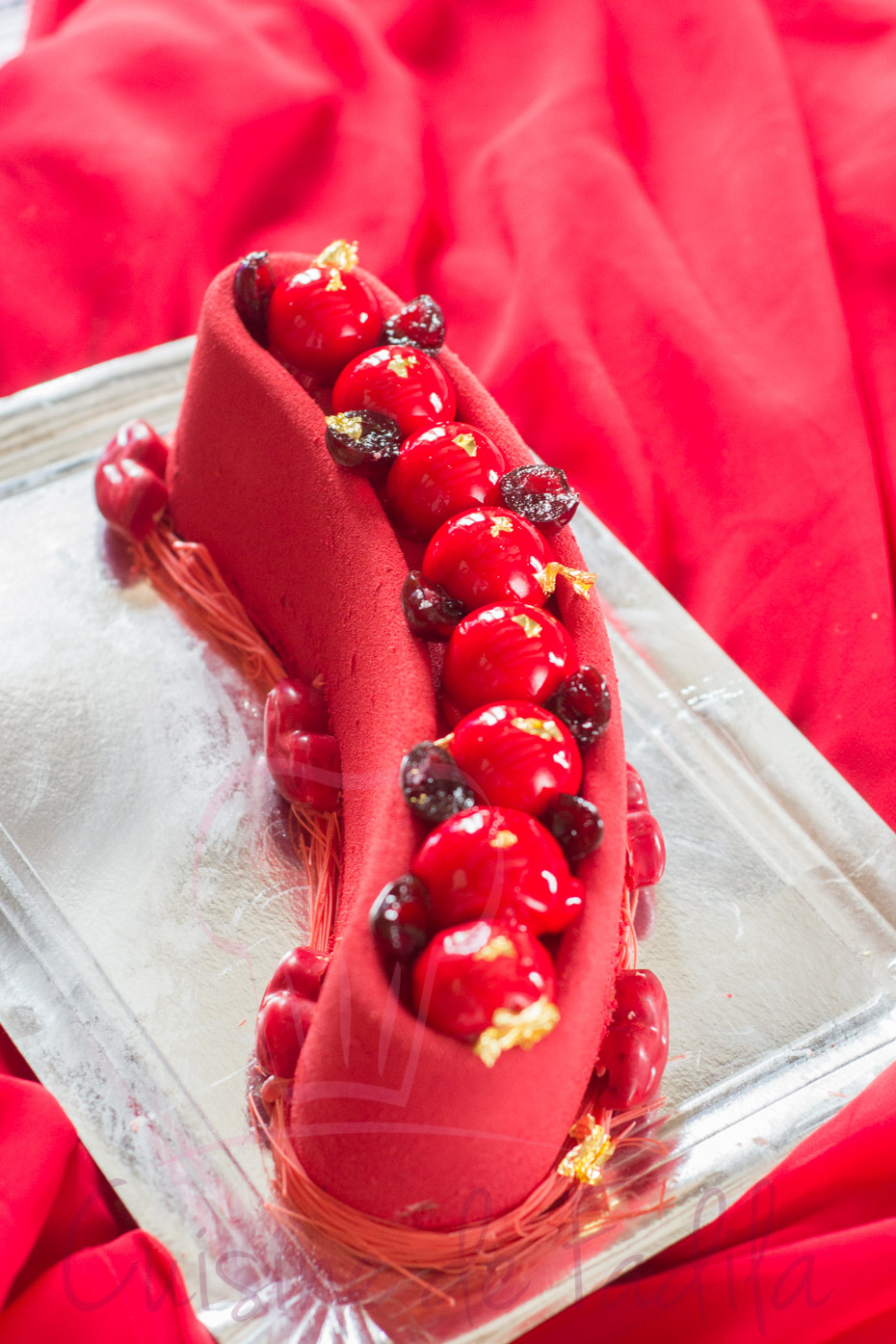 entremets red velvet