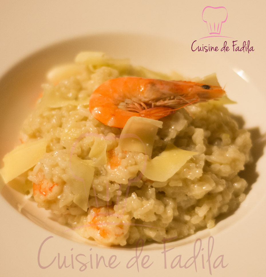 risotto aux crevettes