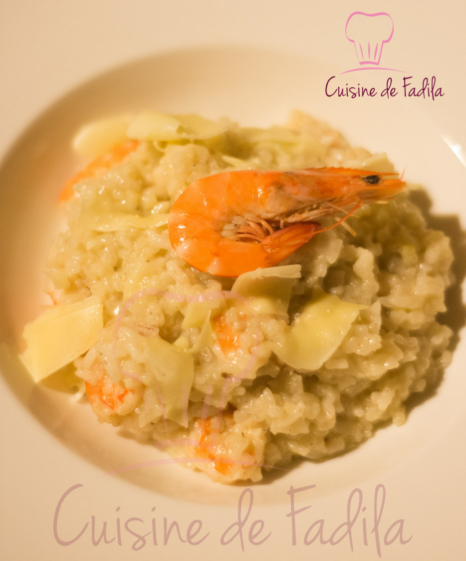 risotto aux crevettes