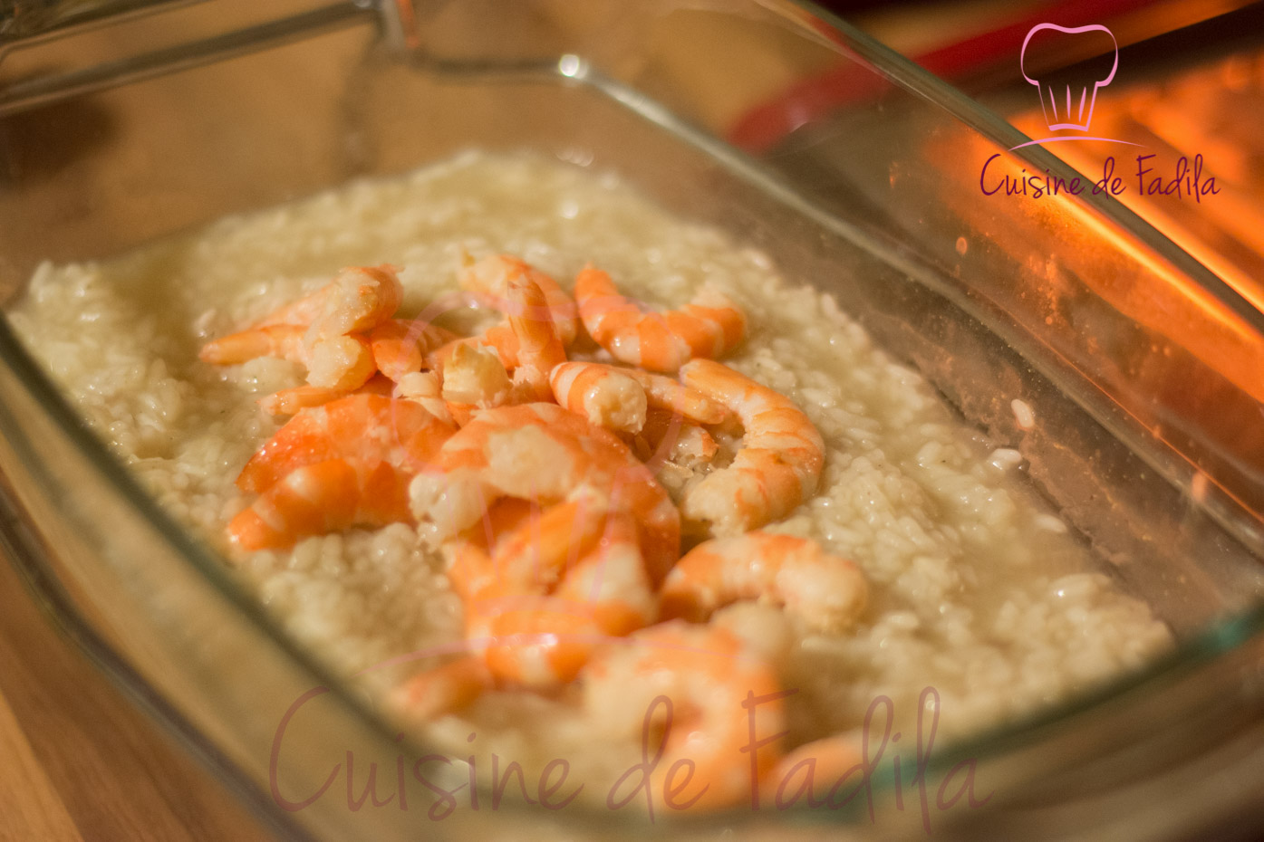 risotto aux crevettes