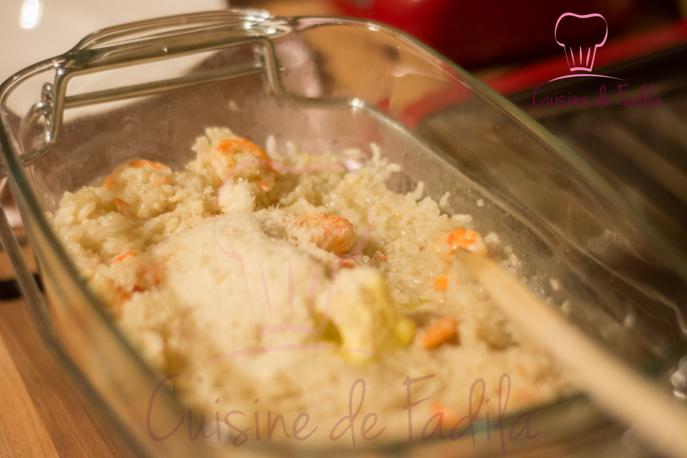 risotto aux crevettes