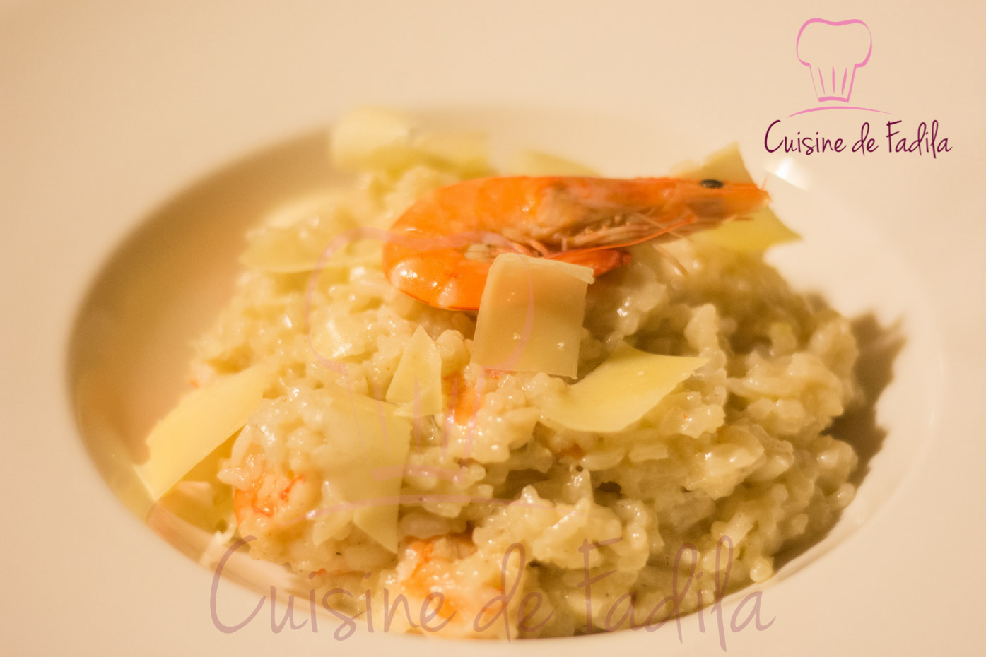 risotto aux crevettes