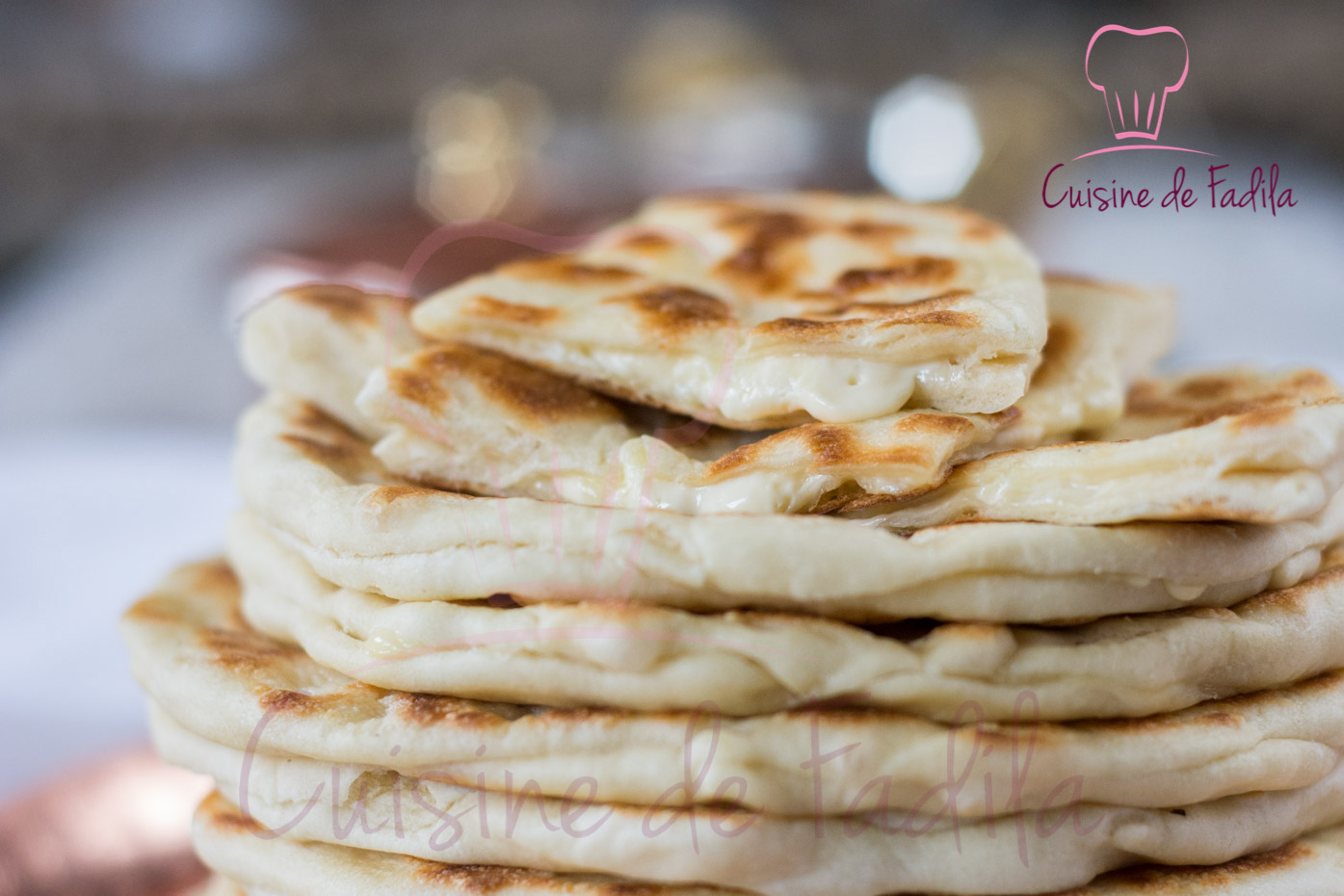 Naan au fromage