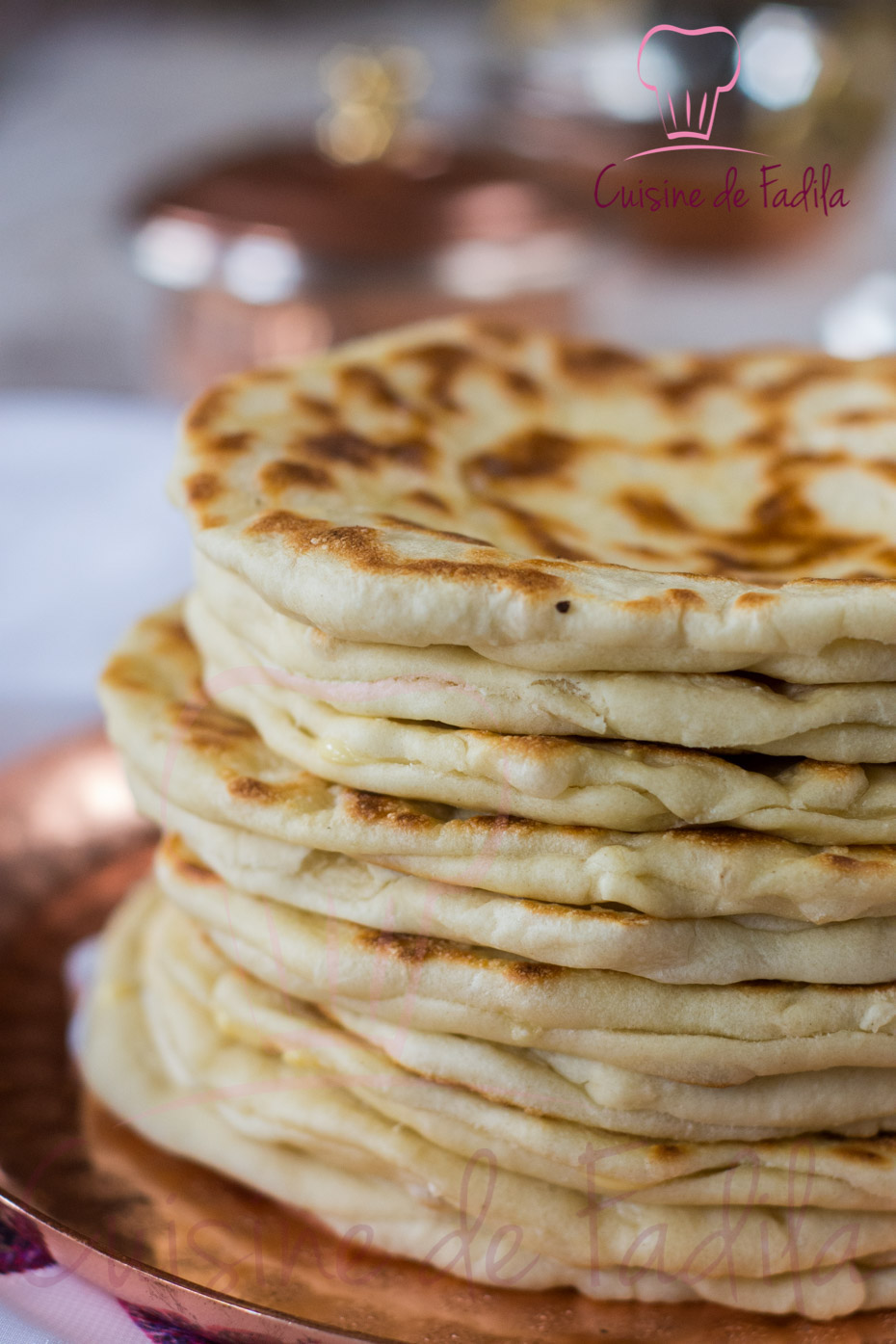 Naan au fromage