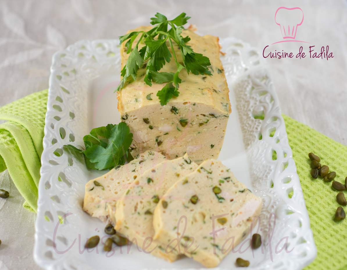 terrine poulet pistache