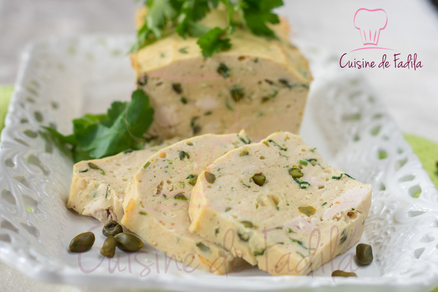 terrine poulet pistache