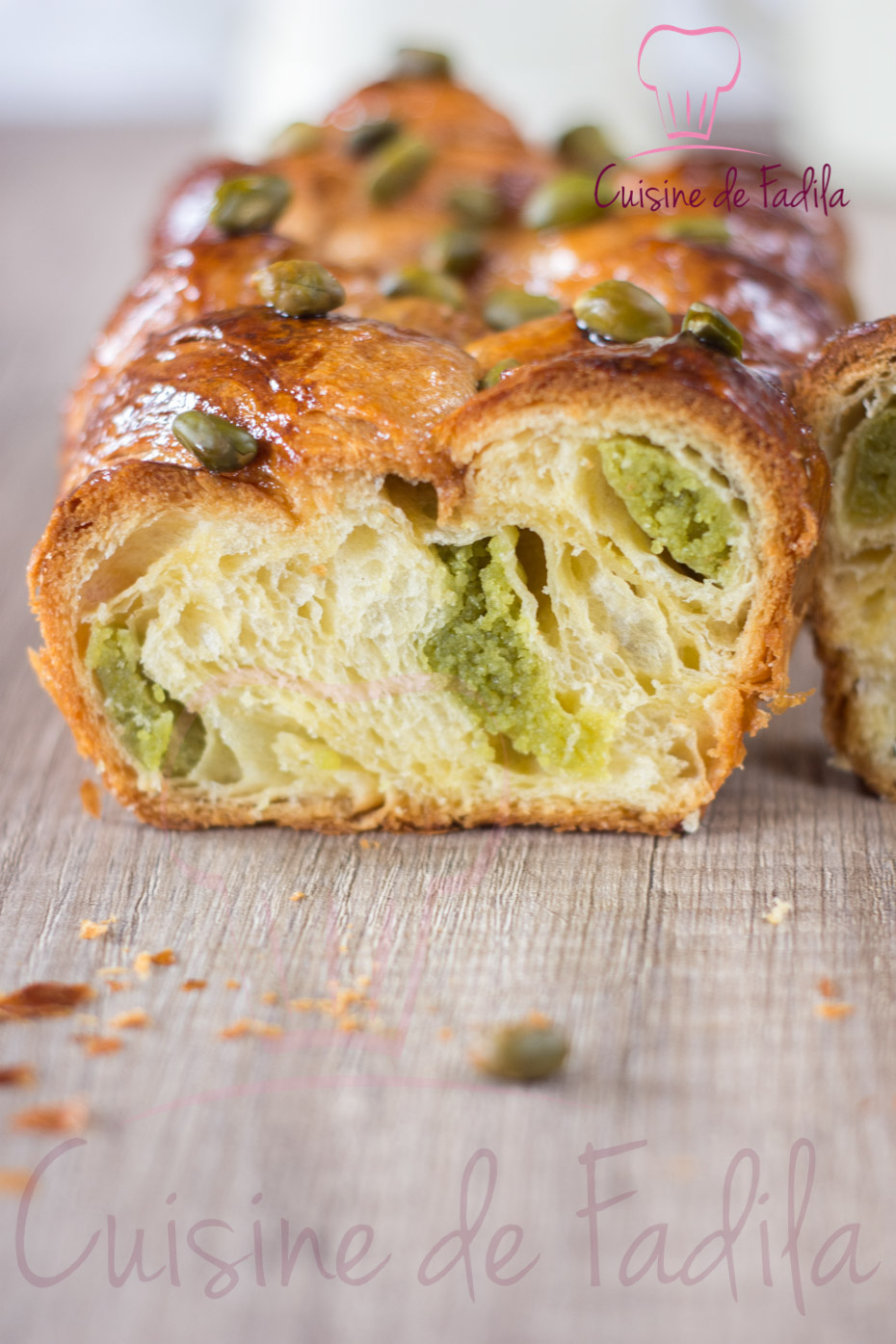 brioche feuilletée tressée