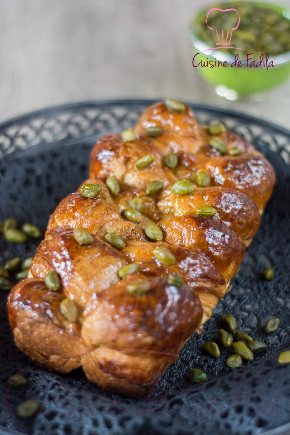brioche feuilletée tressée