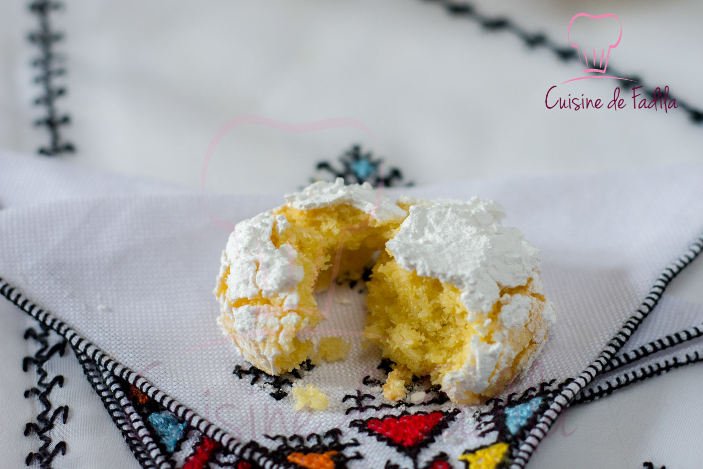 Ghriba noix de coco et semoule