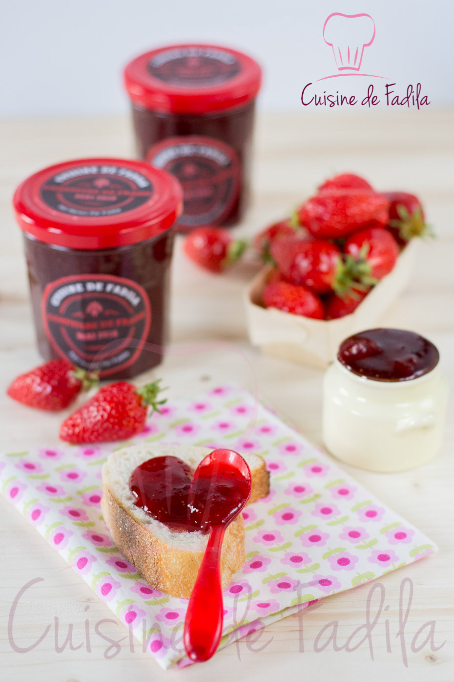 confiture de fraises