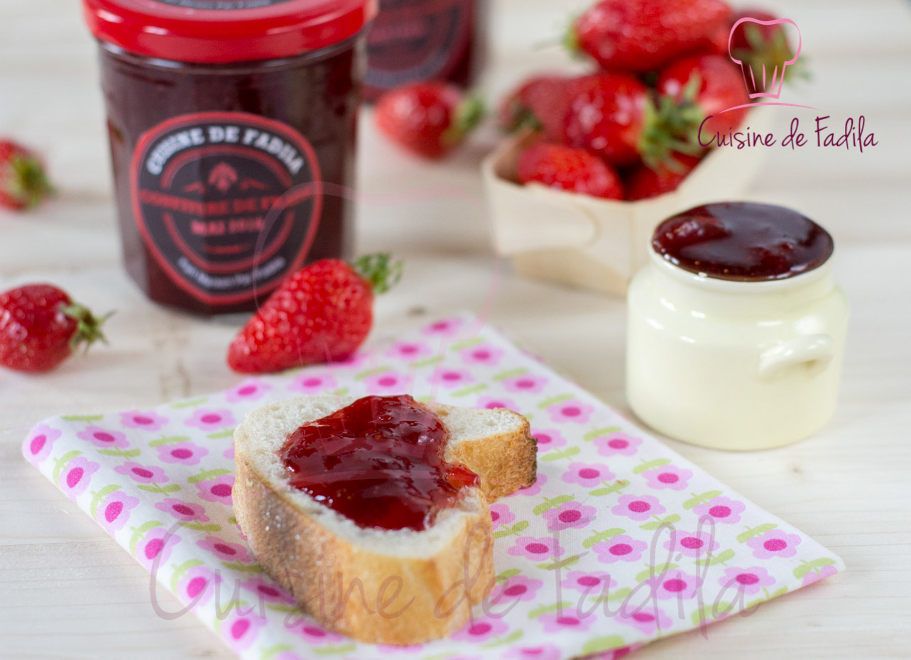 confiture de fraises
