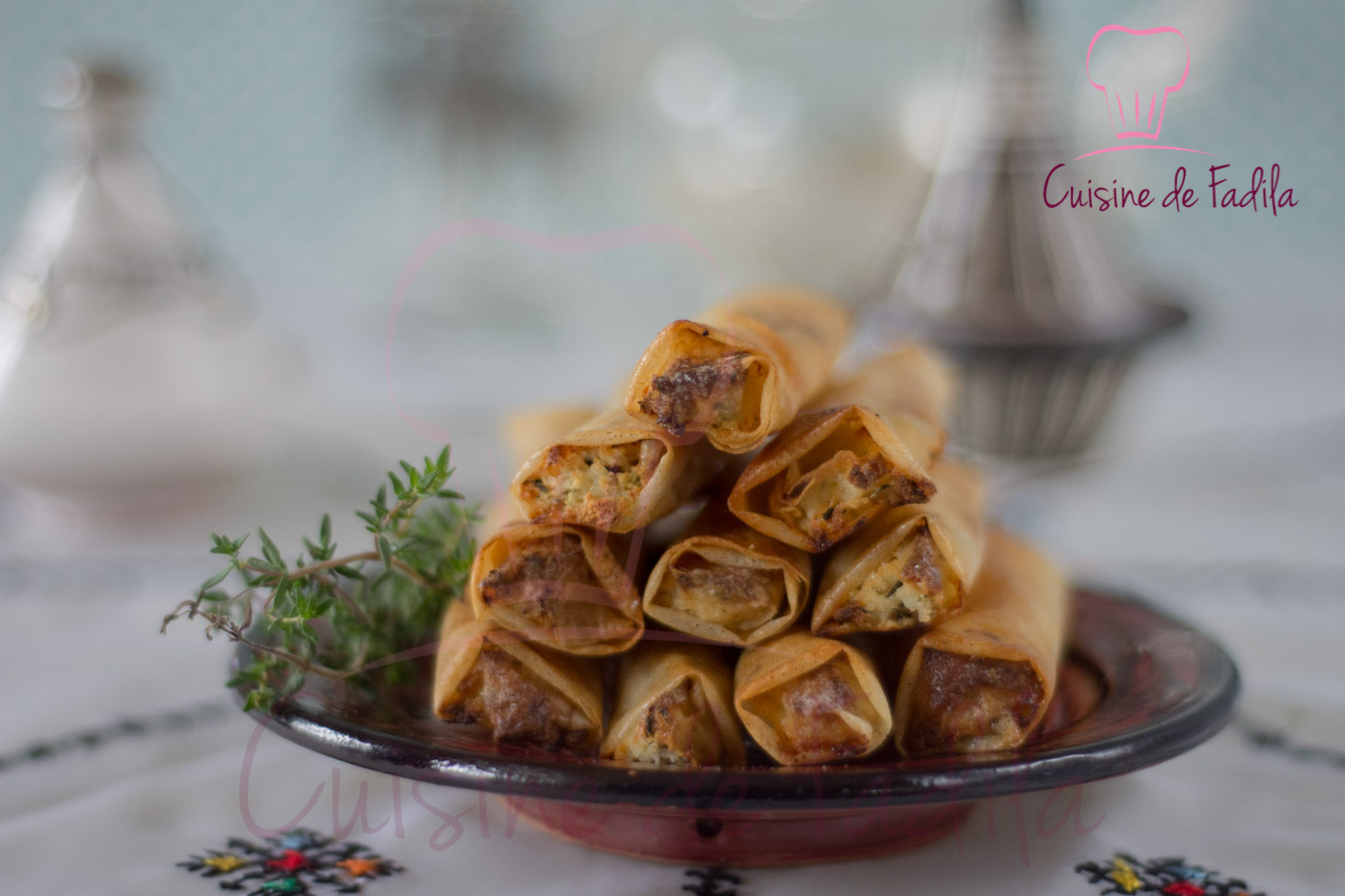 cigares ricotta et thym