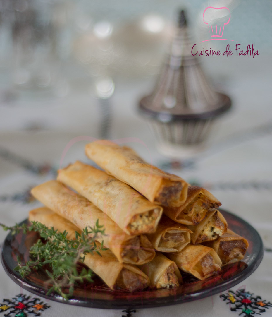 cigares ricotta et thym