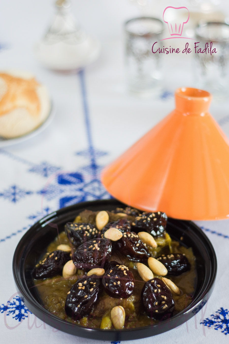 Tajine de boeuf aux pruneaux