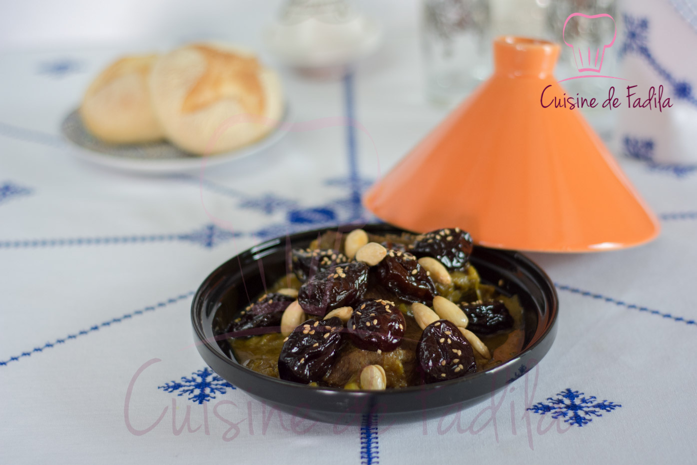 Tajine de boeuf aux pruneaux