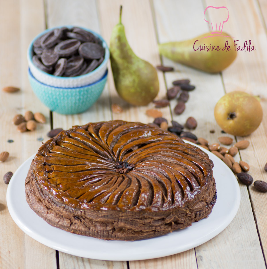 Galette des rois chocolat poire Galette des rois chocolat poire