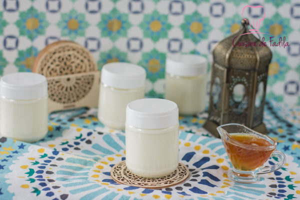 Yaourts au miel et à la fleur d'oranger