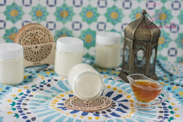 Yaourts au miel et à la fleur d'oranger