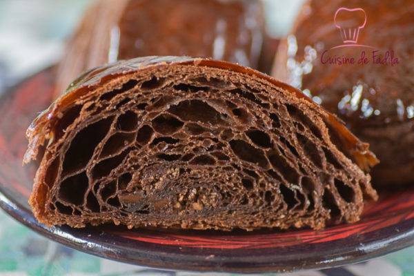 Pains au chocolat au cacao