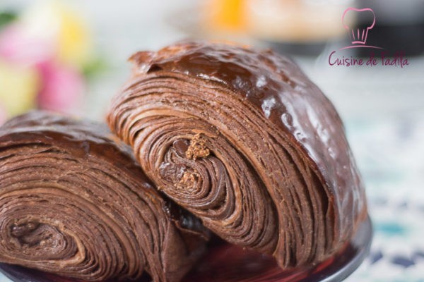 Pains au chocolat au cacao