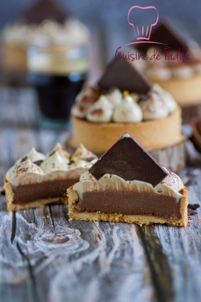 tartelettes chocolat café