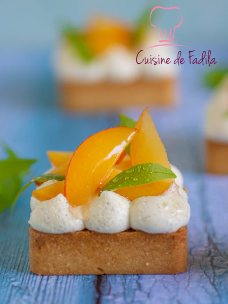 Tartelettes prunes vanille et verveine citronnée