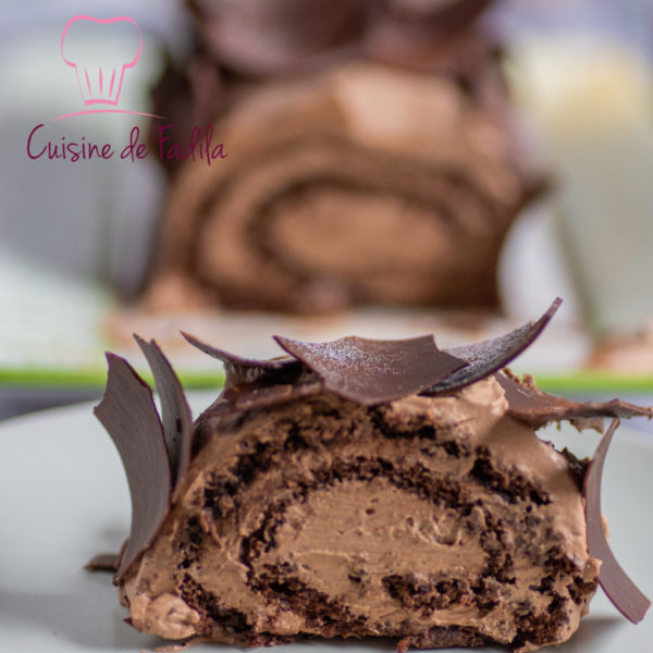 bûche au chocolat